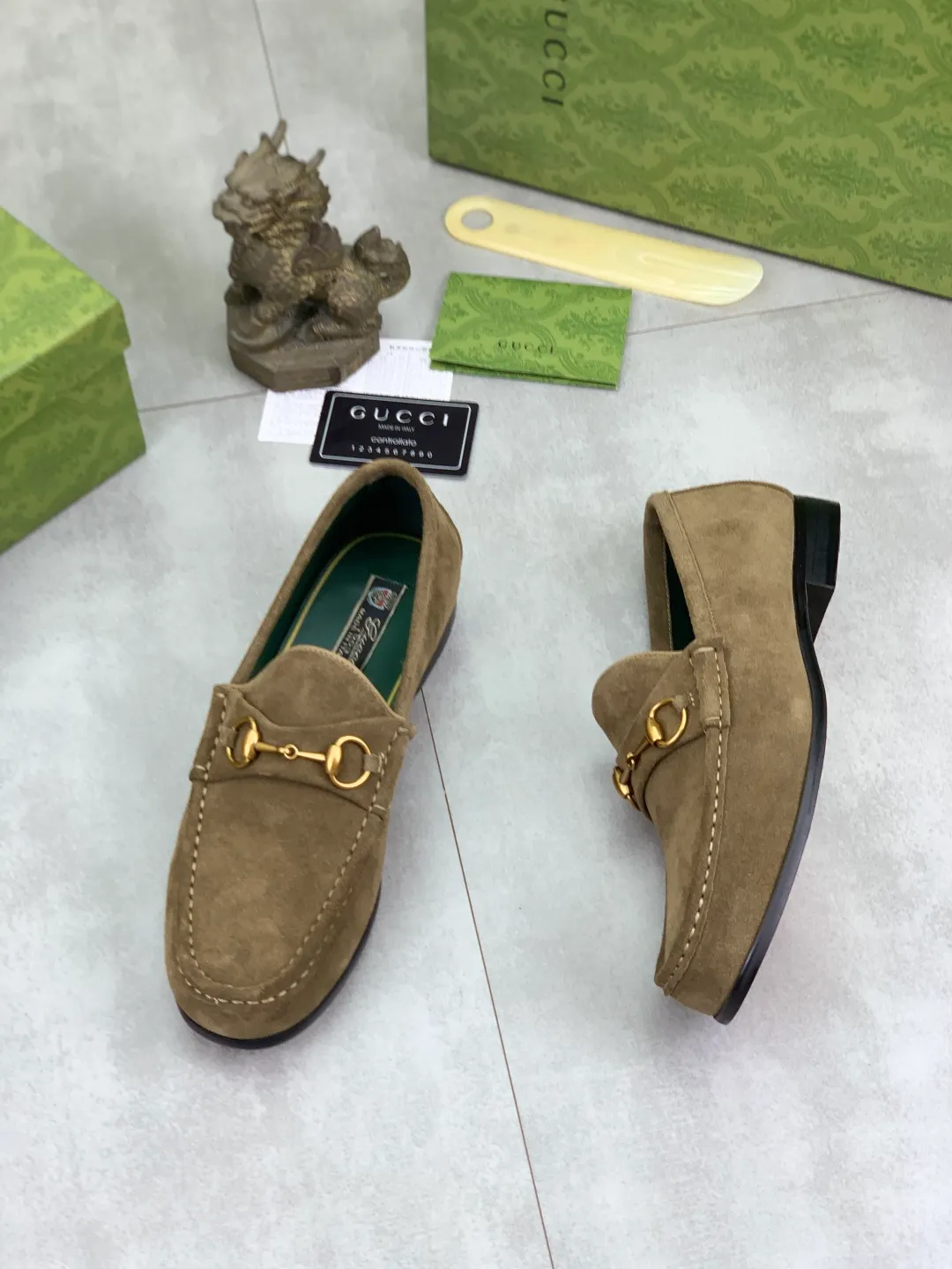 Men's men's shoes 💰P540 [New style] Water dyed cowhide 💰💎💎💎 [Gucci] Gucci high-end men's formal business leather shoes, original order 1:1! Original imported high-end washed calfskin, original metal buckle, imported first-layer cowhide lining for feet, original outsole, men's shoe size: 38-45, multiple colors available